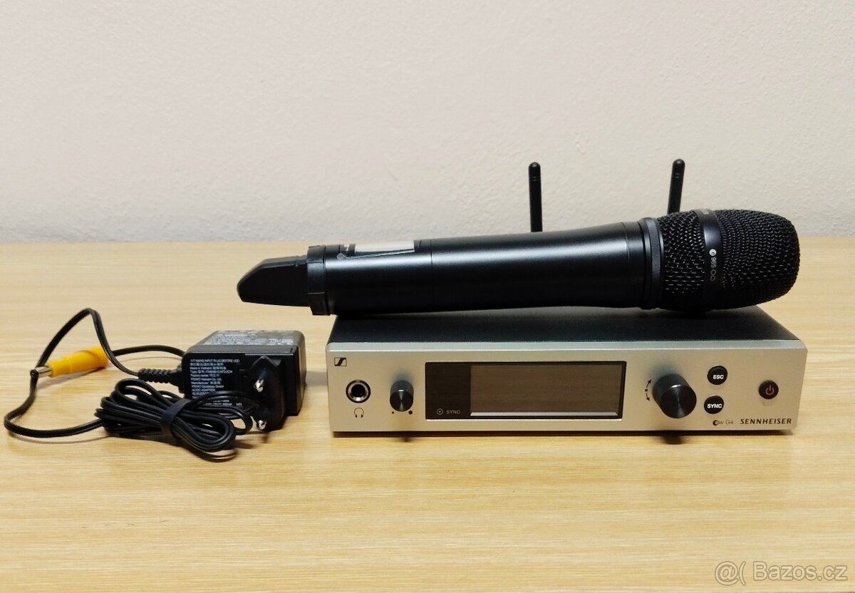 Prodám Sennheiser EM 300-500 G4, Sennheiser E965, bezdrátový