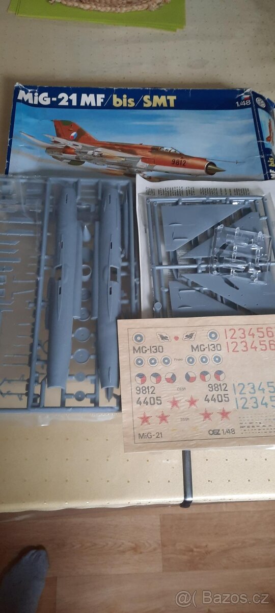 Model letadla MIG-21 MF