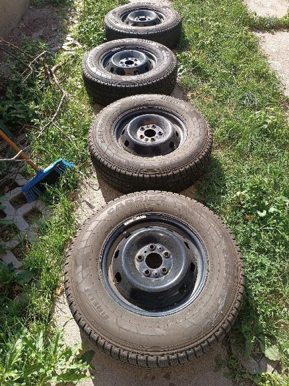 4Kola 225/75R16C DucatoJumperBoxer 6Jx16H2 5x118 ET68