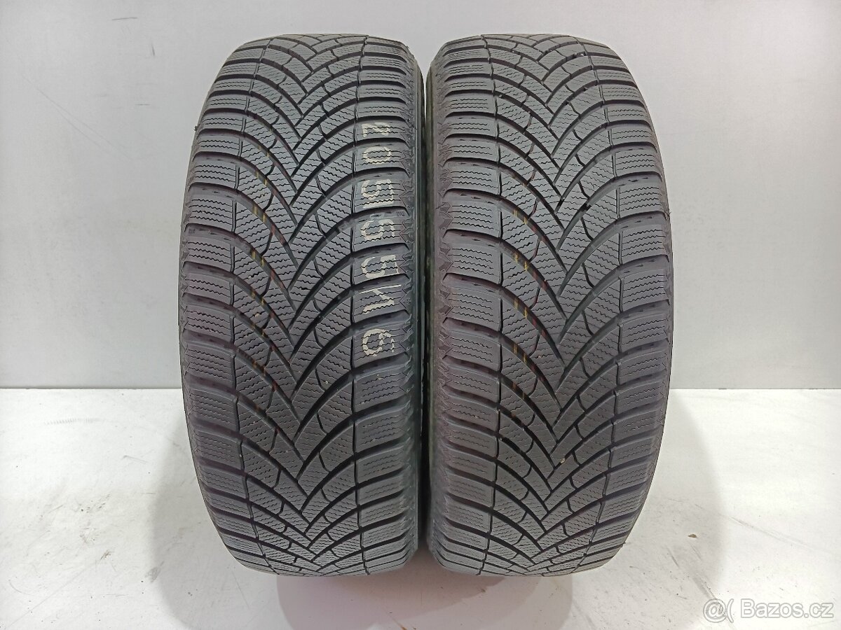 2ks zimní pneu 205/55/16 Semperit