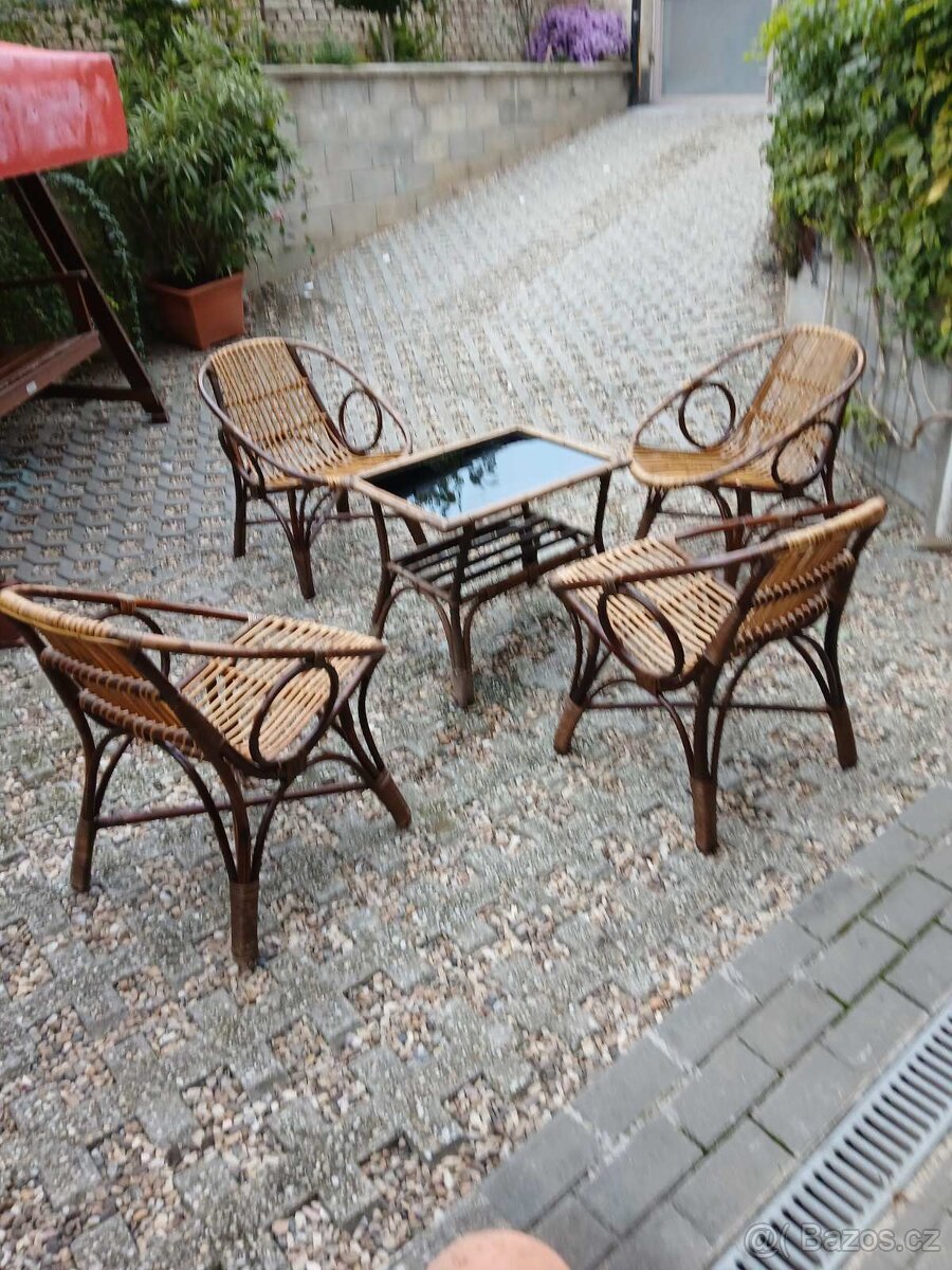 Ratanový set