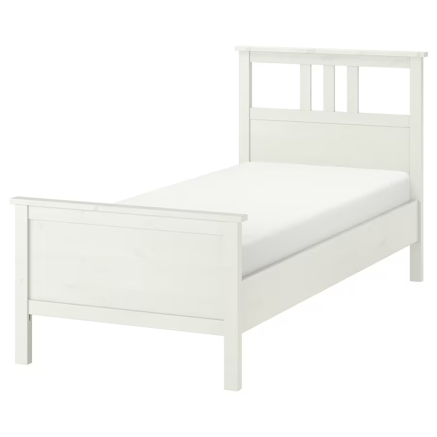 Postel IKEA HEMNES, vč. roštu super stav 90x200 cm