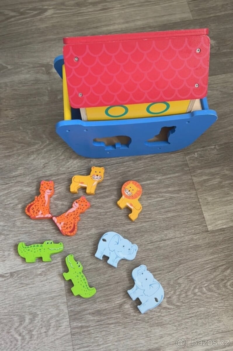 Noemova archa vkladaci hra