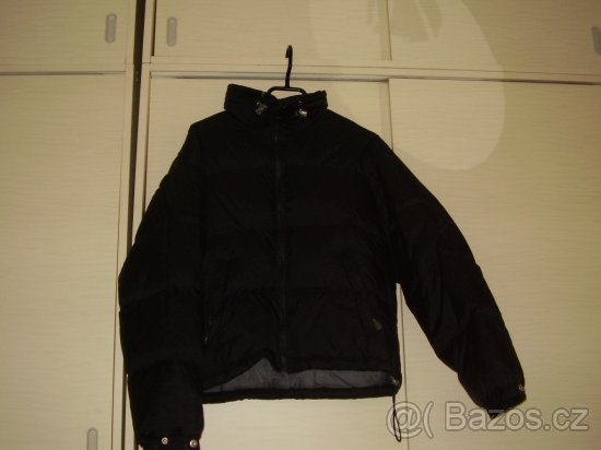 Černá podzimní/zimní dámská bunda