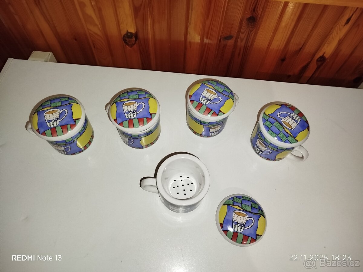 Hrnky na sypaný čaj