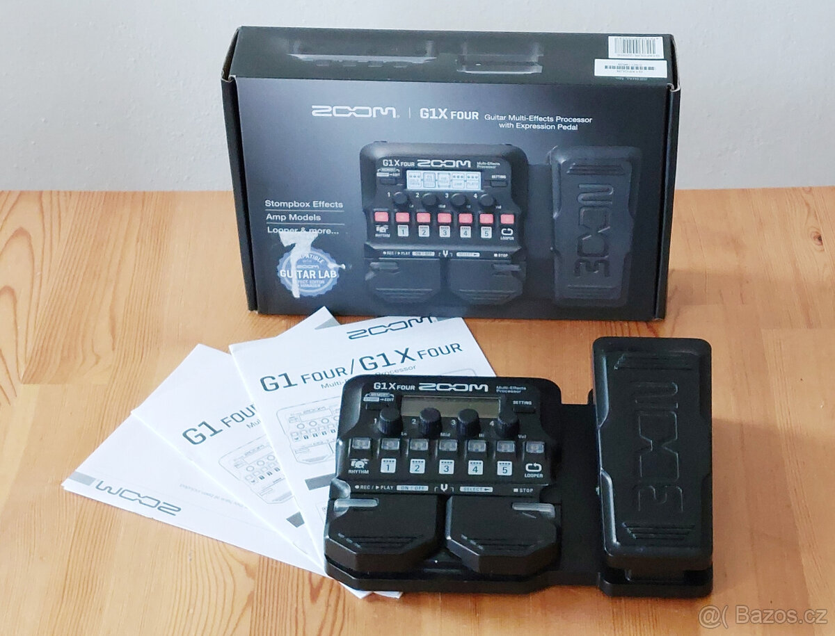 multi efekt pedal ZOOM G1X FOUR pro kytara