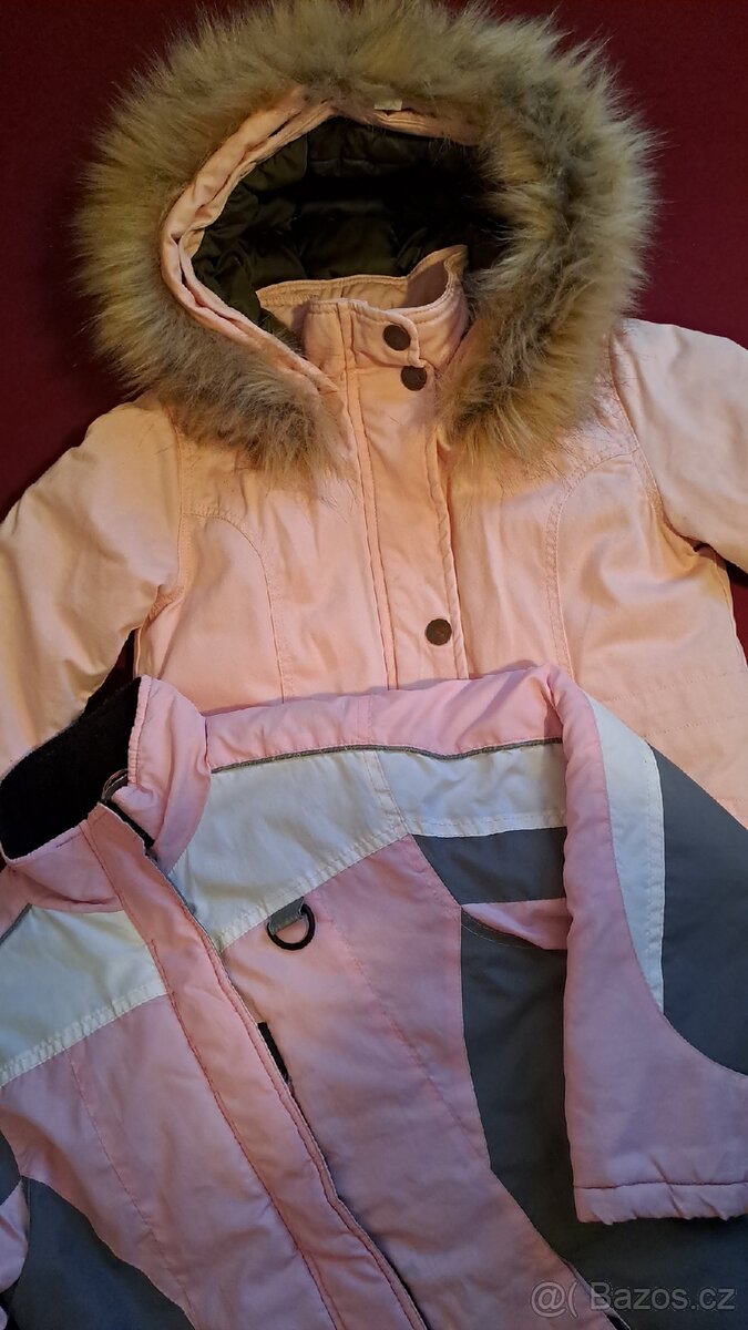 Dívčí zimní bundy