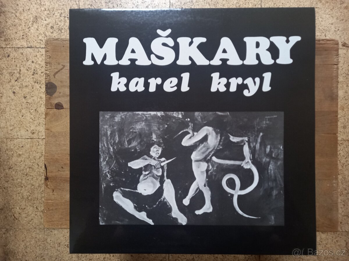 Karel Kryl ‎– Maškary (LP) - TOP STAV