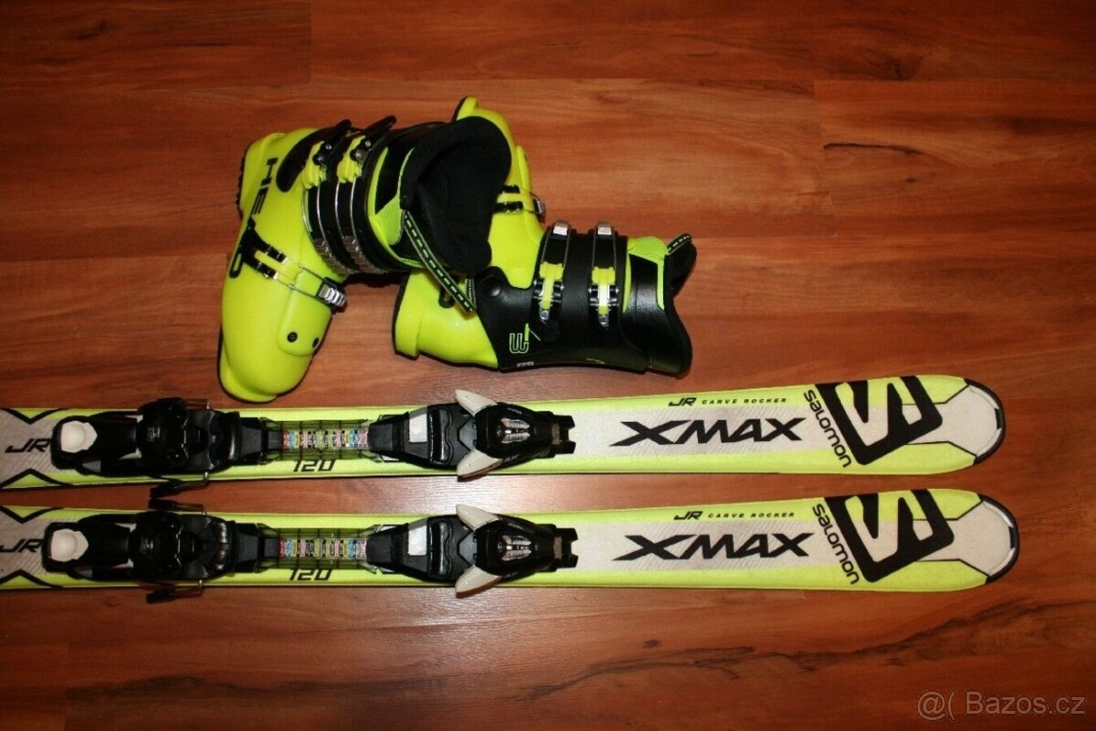 lyže salomon X max 120 cm