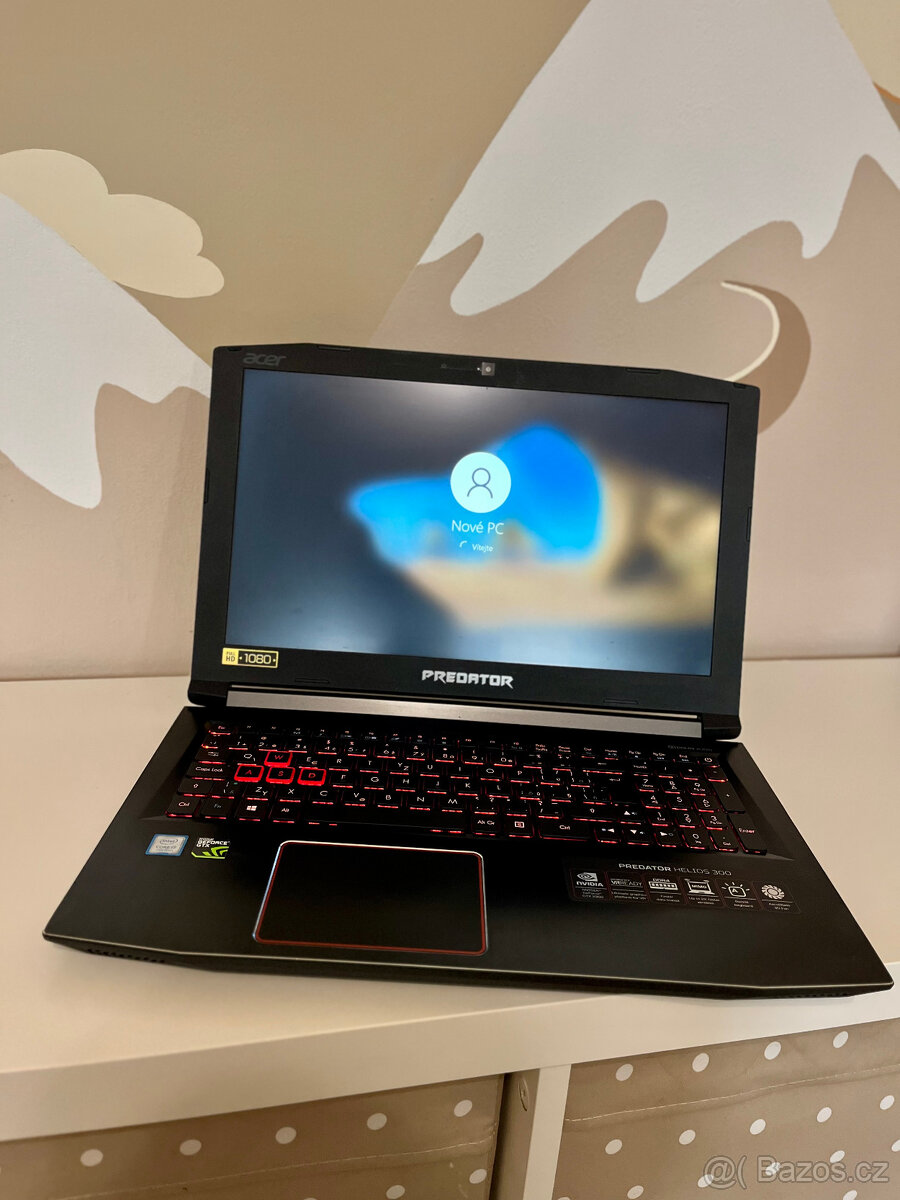 Acer Predator Helios i7/GTX 1060 6GB/W10