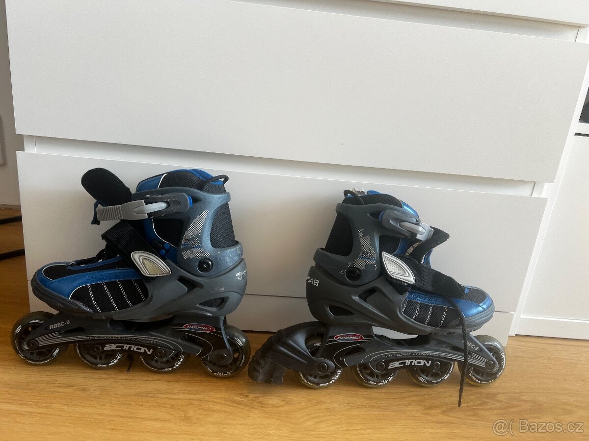 Kolečkové brusle vel. 41