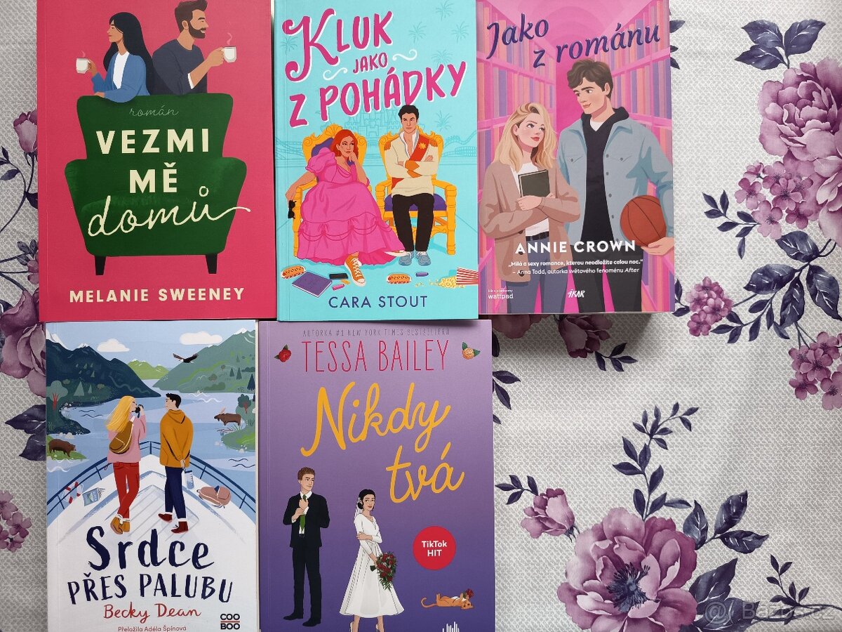 Romantické knihy-NOVÉ
