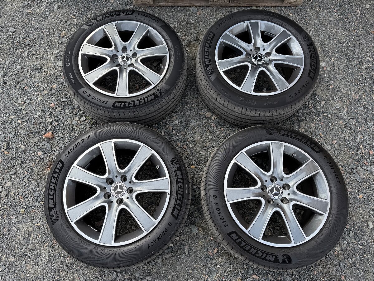 245/50r18 LETNÍ SADA MERCEDES-BENZ S W222 ET41 ZÁNOVNÍ PNEU