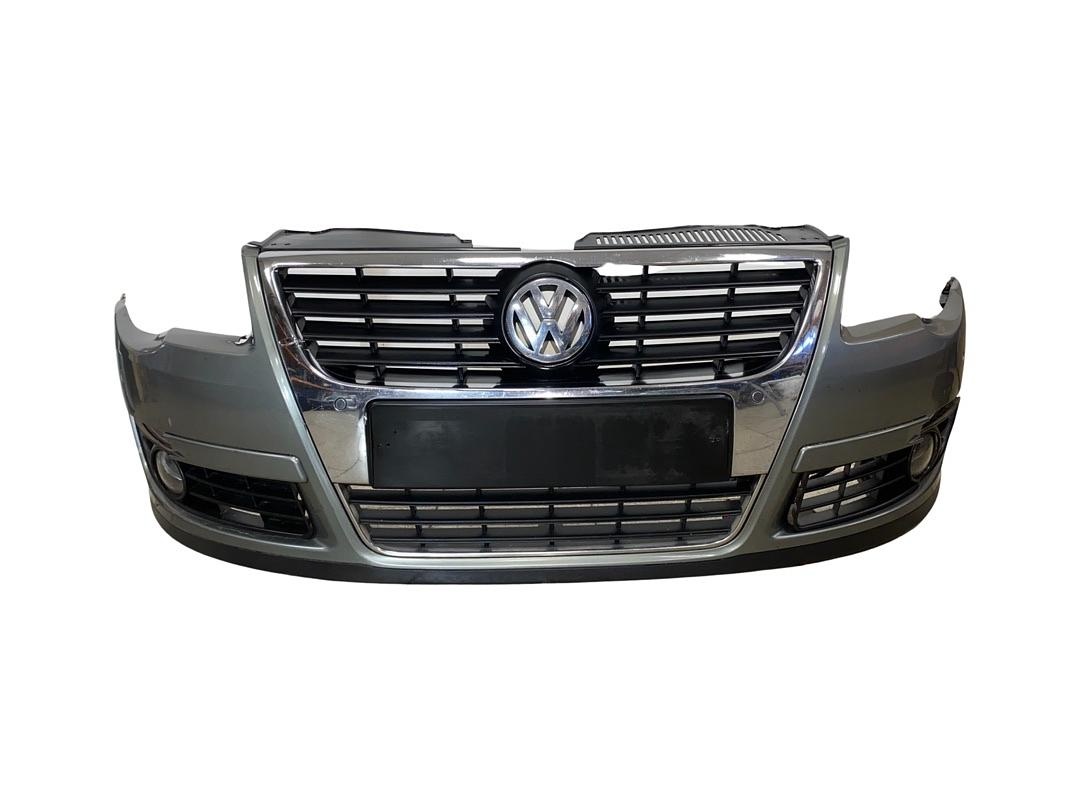 Přední nárazník šedozelená metalíza LB6S VW Passat B6 2007