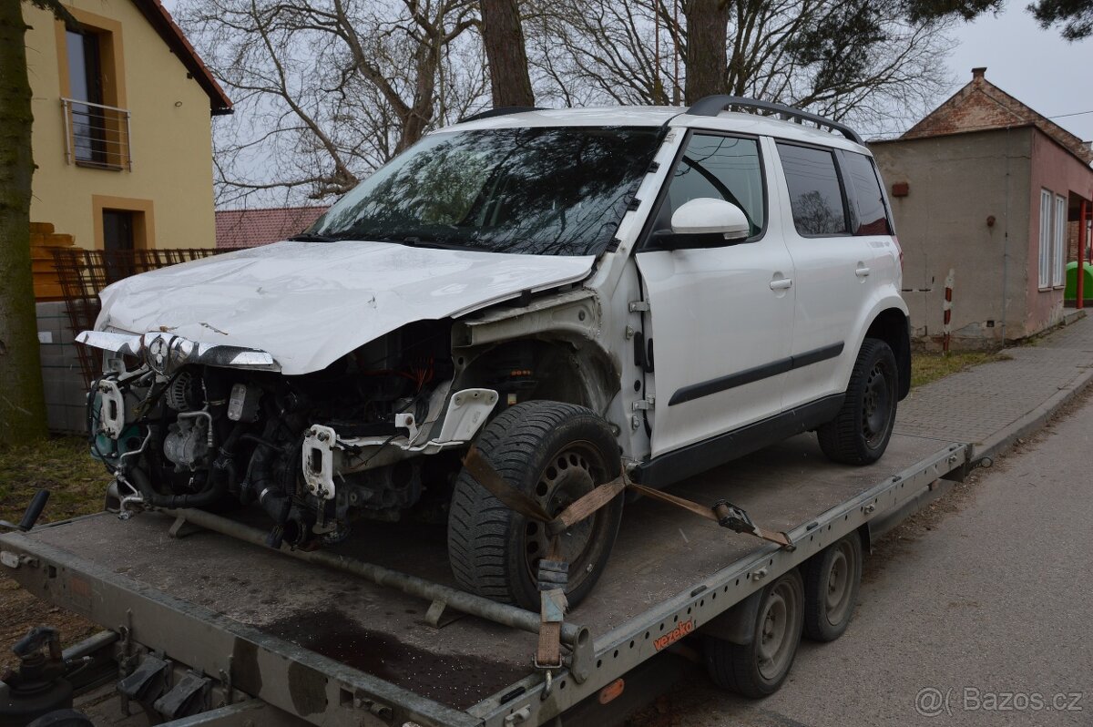 Yeti 2.0TDI 103kW 4x4 tempo ALU díly