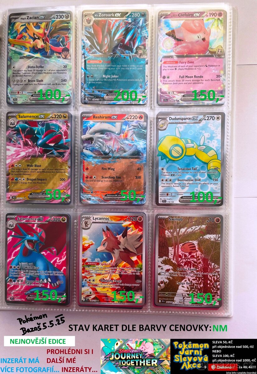 KUSOVÉ KARTY TCG POKÉMON (ORIG. KARTY) (1)