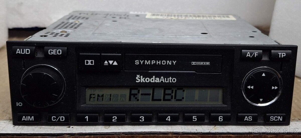 Autorádio Škoda Symphony Grundig origo do Octavie 1