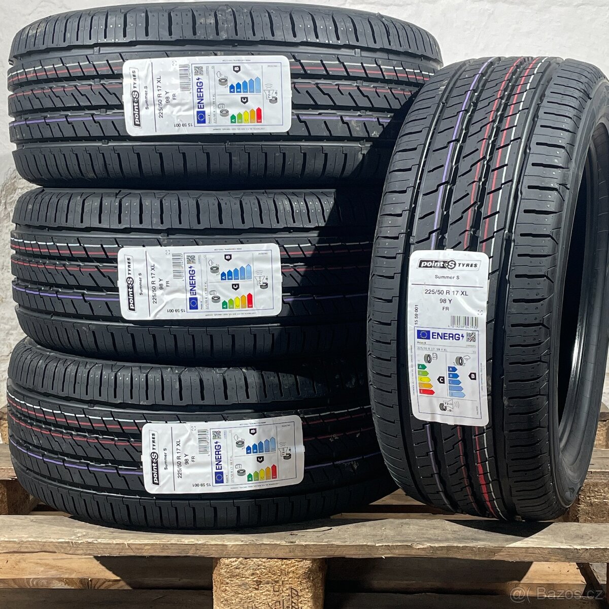 Uplně nové letní pneu 225/50 R17 98Y PointS