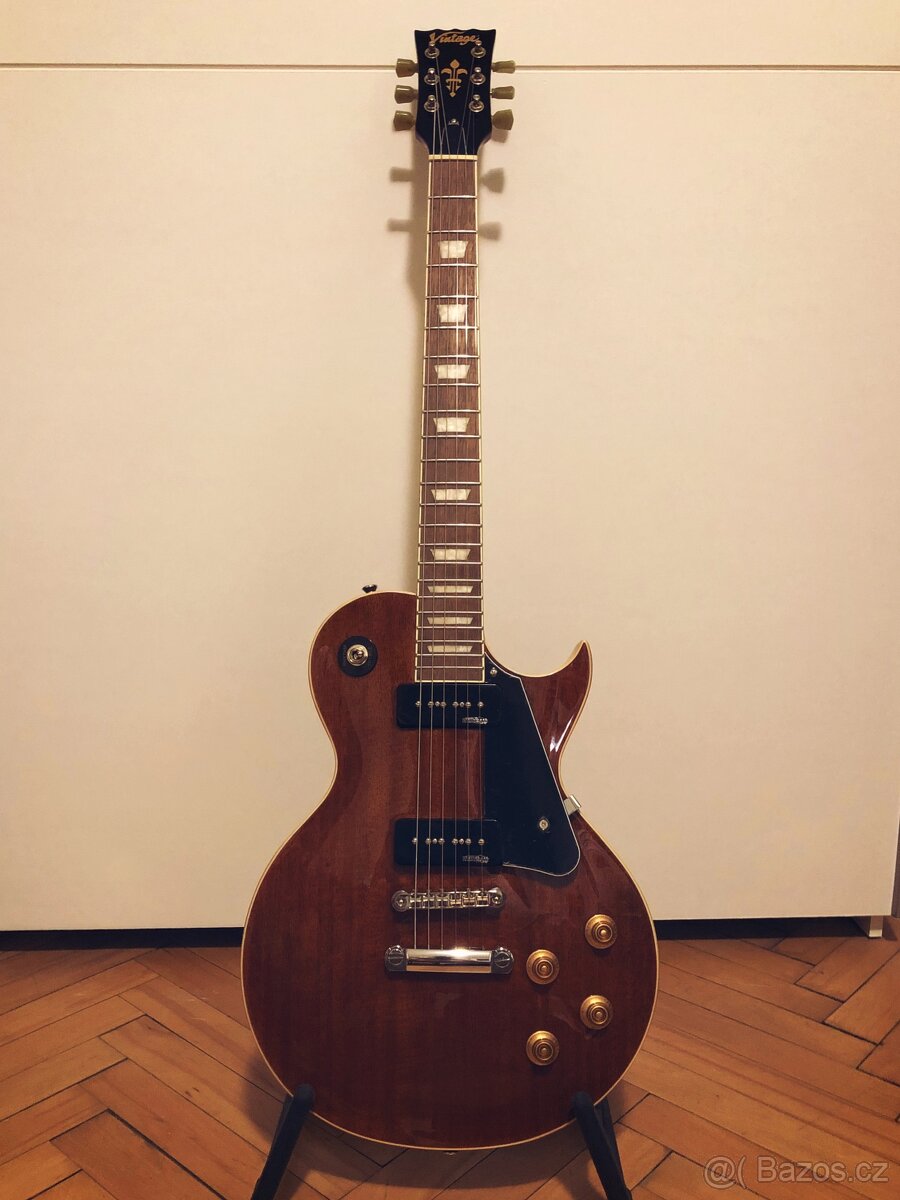 Vintage V100 PMH - Les Paul s P90 - NOVÝ