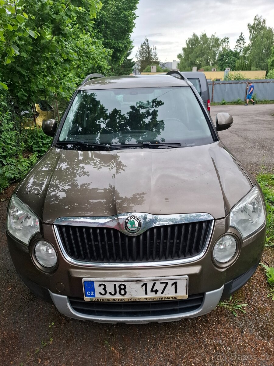 Yeti 1,2 TSI 77 kW, rok výroby 2009