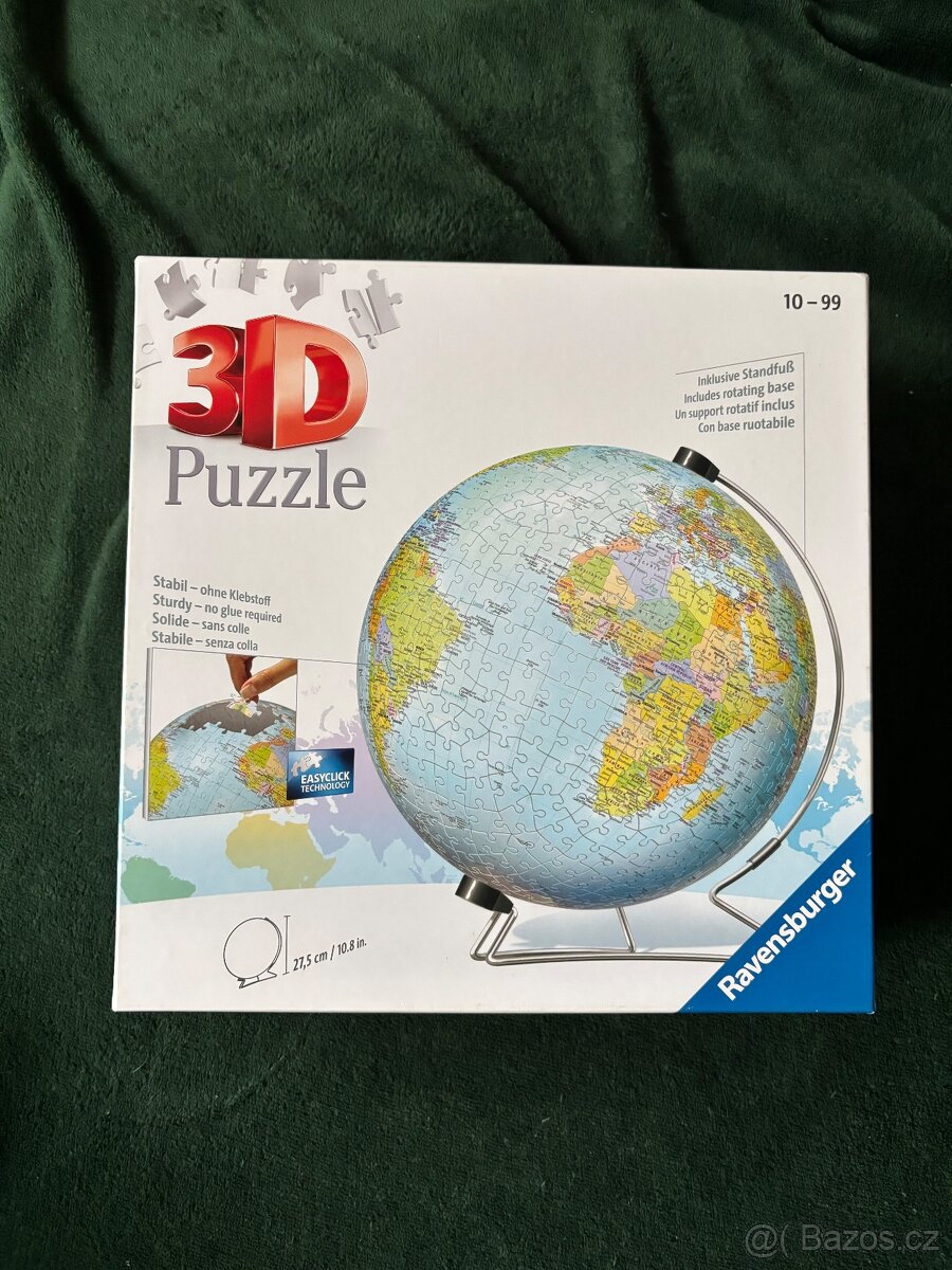 Ravensburger globus 3D puzzle