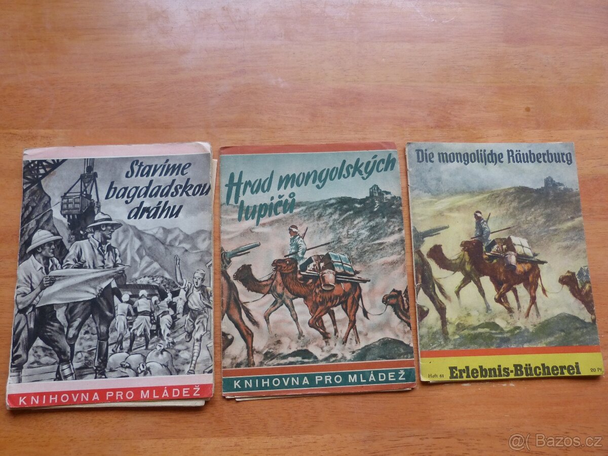 Staré časopisy, tiskoviny, brožury