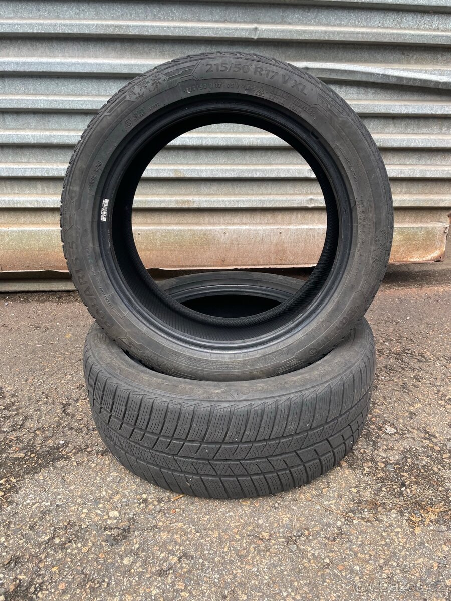 Zimní pneu BARUM POLARIS 5 - 215/50 R17 V XL - 500Kč za sadu