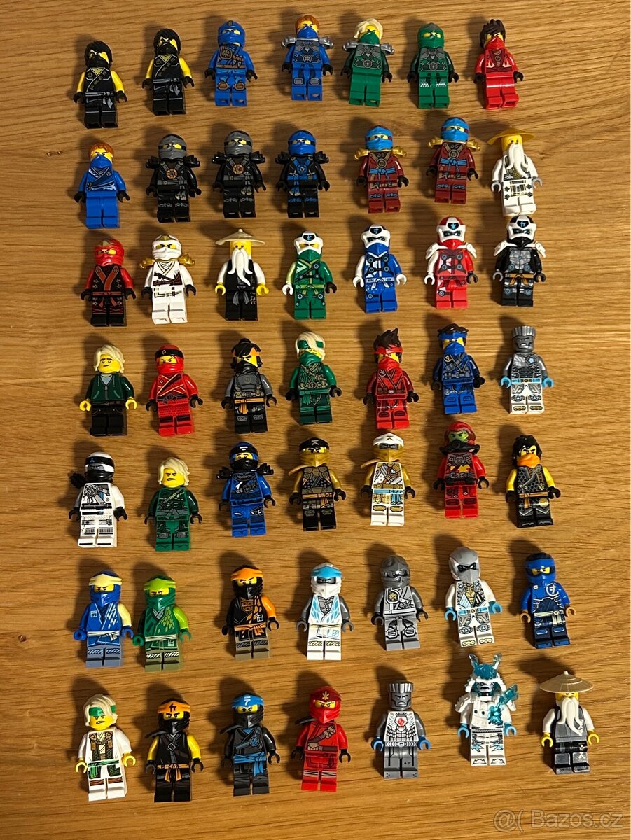 Lego ninjago minifigurky