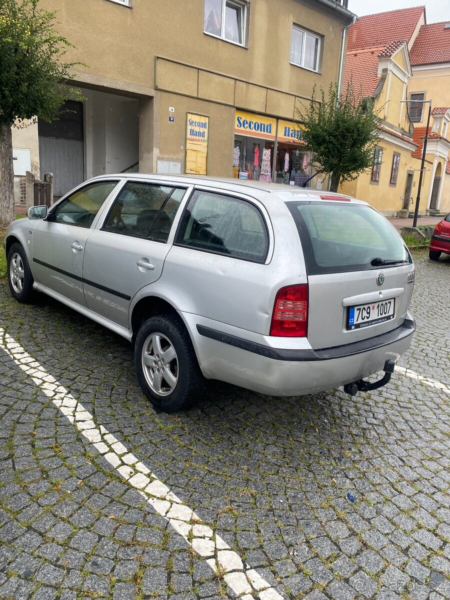 OCTAVIA KOMBI 1,9TDI,NOVÁ STK DO 7/2027,TAŽNÉ,CZ DOKLADY