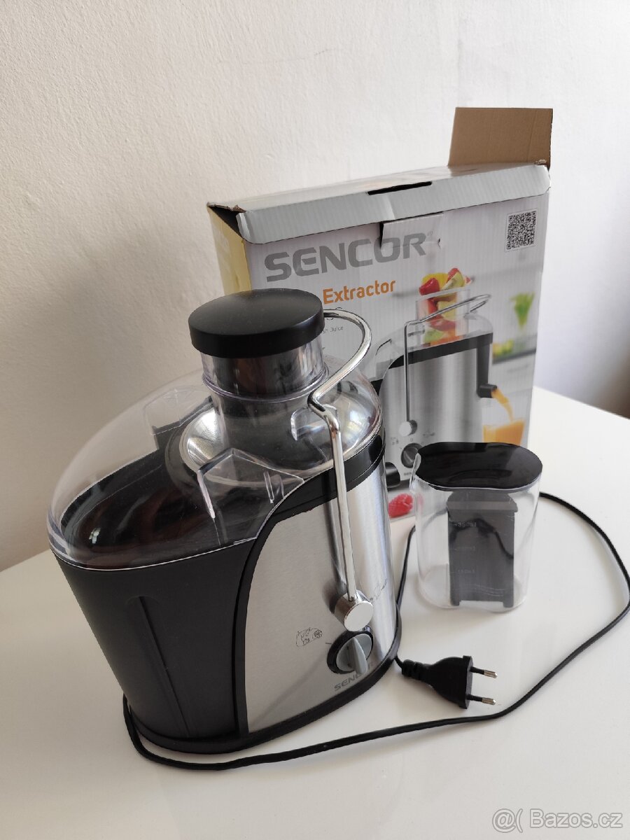 Odšťavňovač SENCOR – málo používaný, 600 W