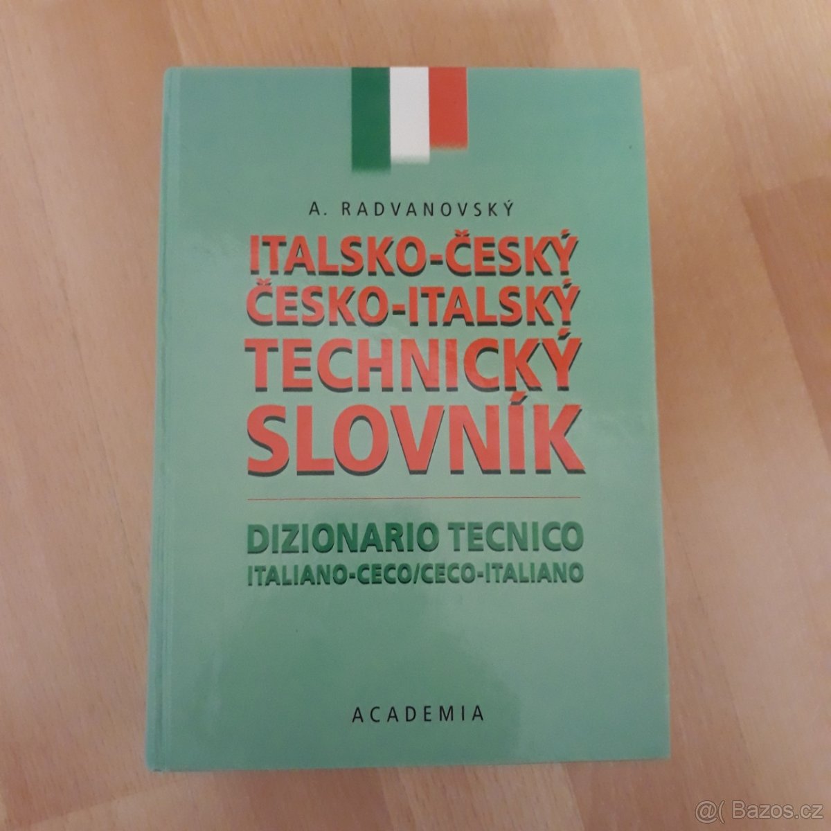 Italský TECHNICKÝ slovník NOVÝ
