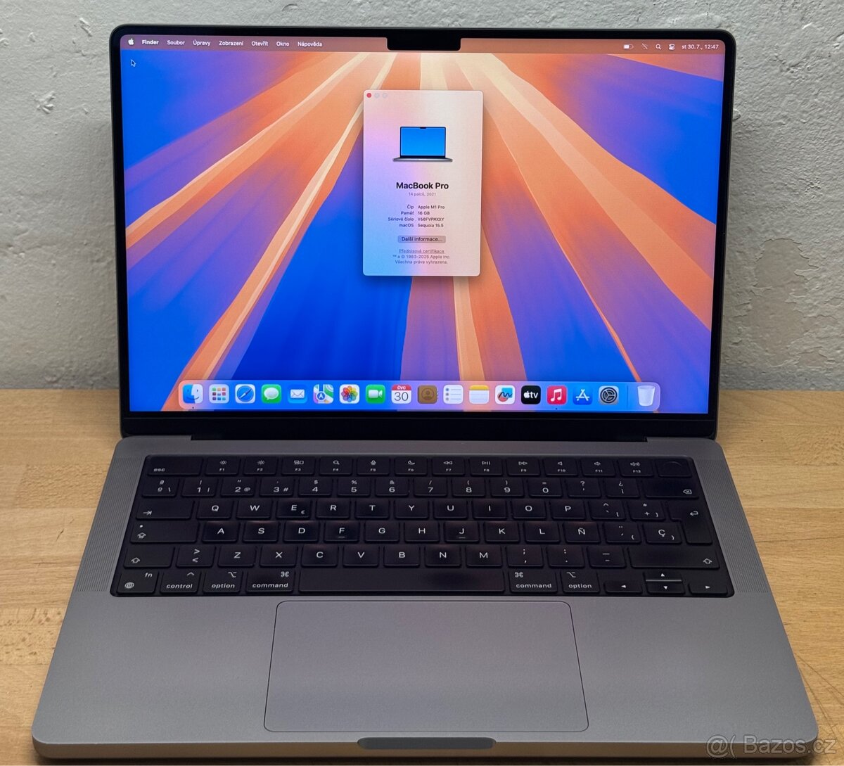 MacBook Pro 14” M1 Pro 2021 CTO/16GB RAM/512GB SSD/Záruka