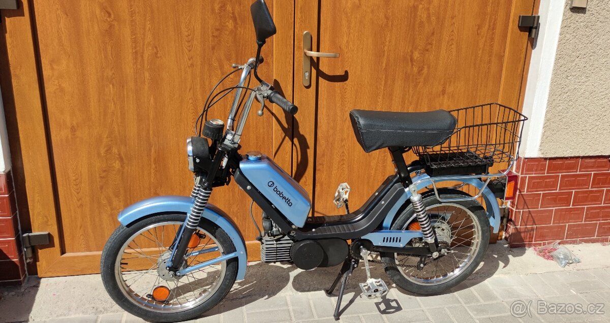 Babetta 210 po starší renovaci