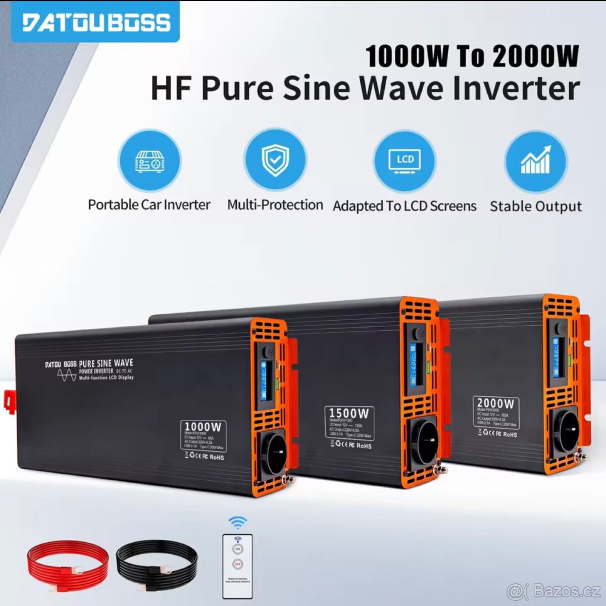 DATOUBOSS Pure Sine Wave Inverter 4000W DC