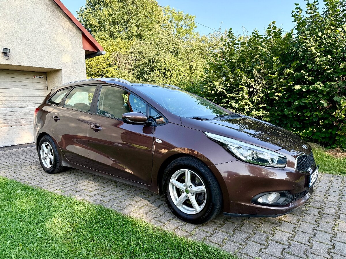 Kia Ceed, 2013, 1.4 CRDi 66kW, klima, tempomat, tažné