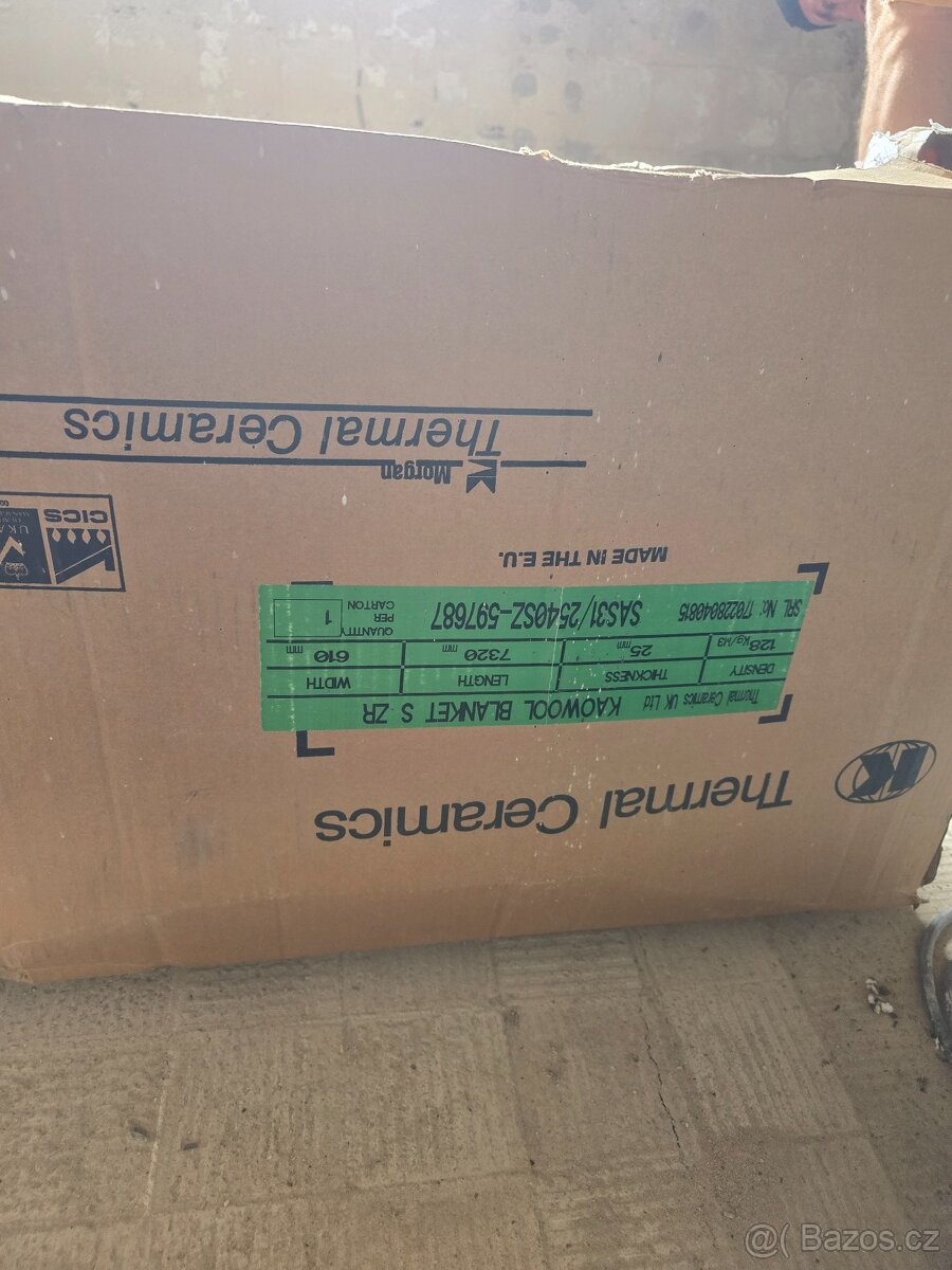 Keramická rohož 25mm, 7.3m