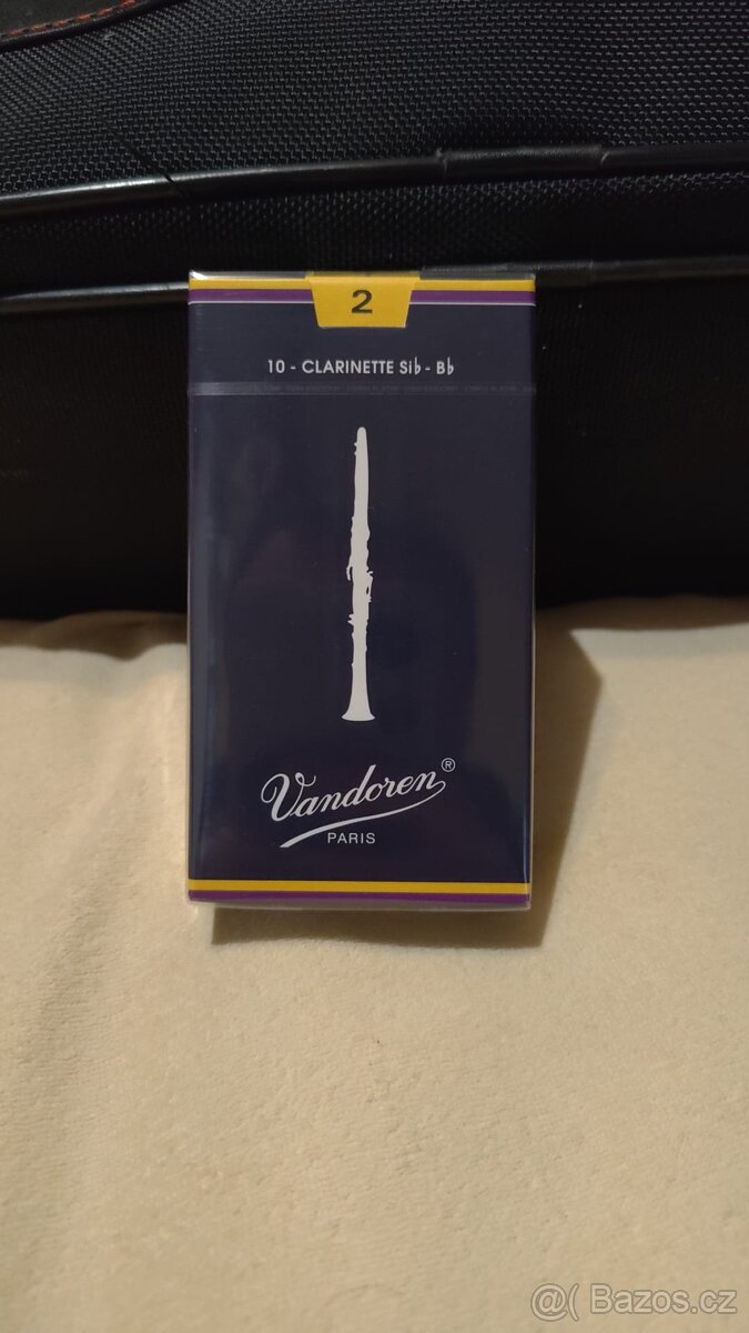 Vandoren traditional plátky 10 kusů Bb klarinet