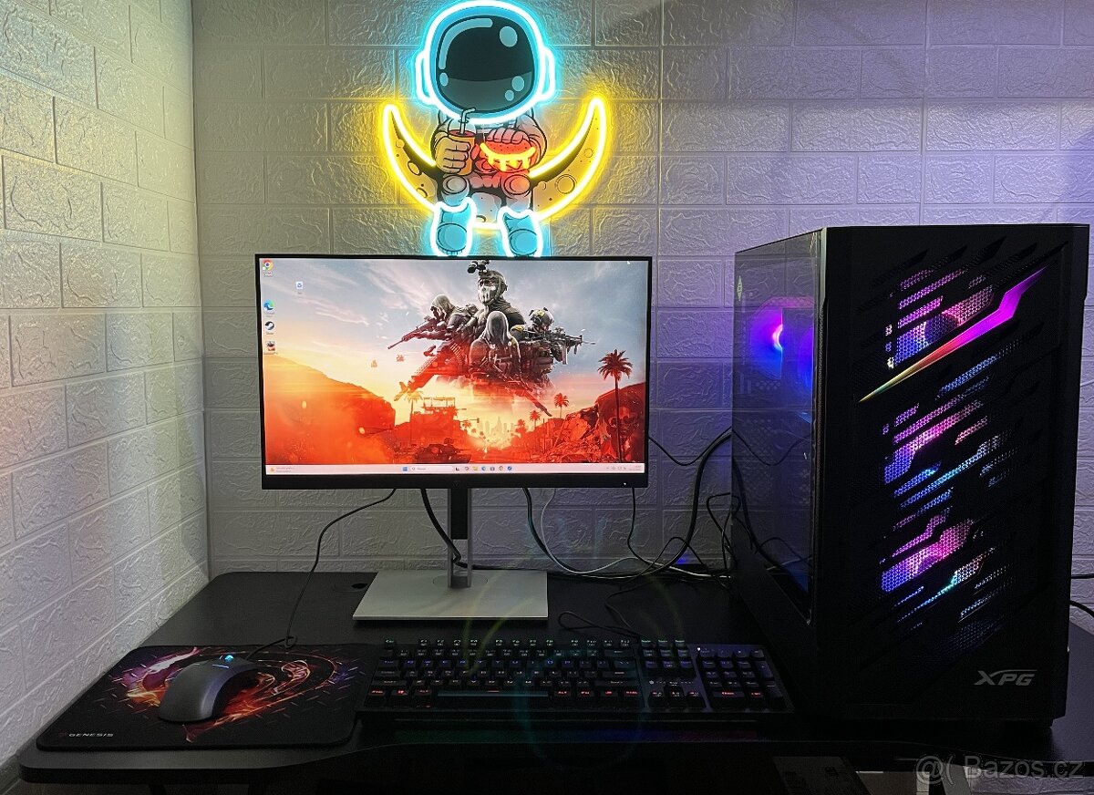 Herní PC-Ryzen-16Gb-Aorus RX5700XT 8G-Záruka-Wi-Fi