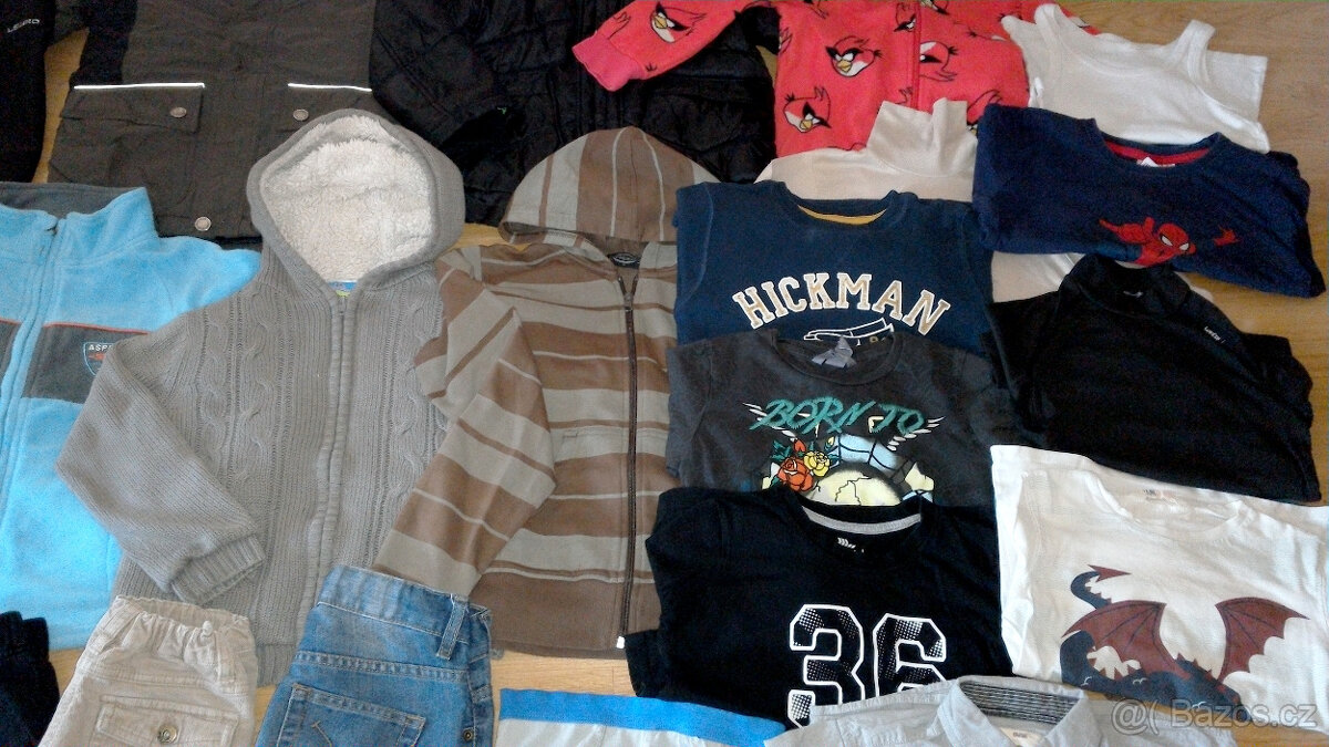 Chlapecký mix oblečení na kluka vel.116-128 podzim/zima