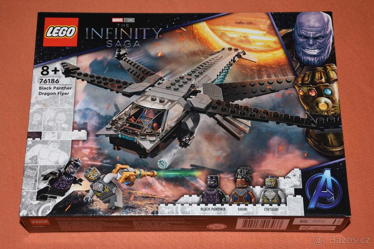 Lego 76186 - Black Panther a Dračí Letoun