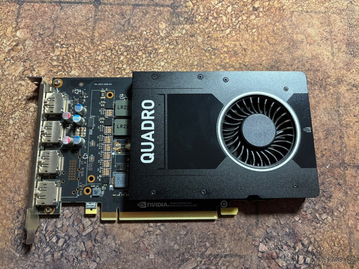 Nvidia Quadro P2000 5GB GDDR5 160-bit