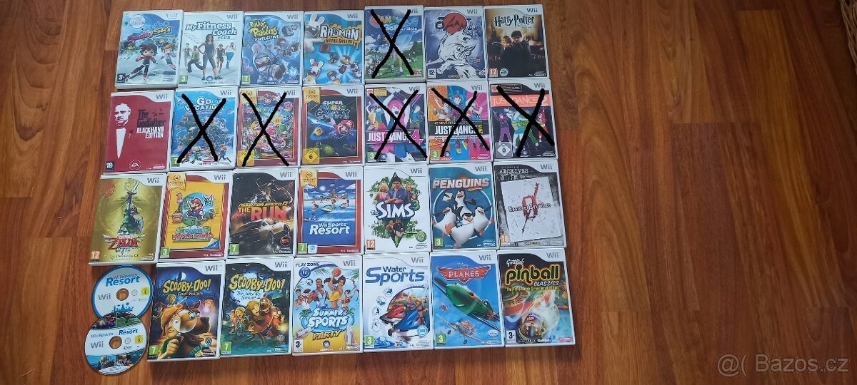 Herní pecky na Nintendo Wii
