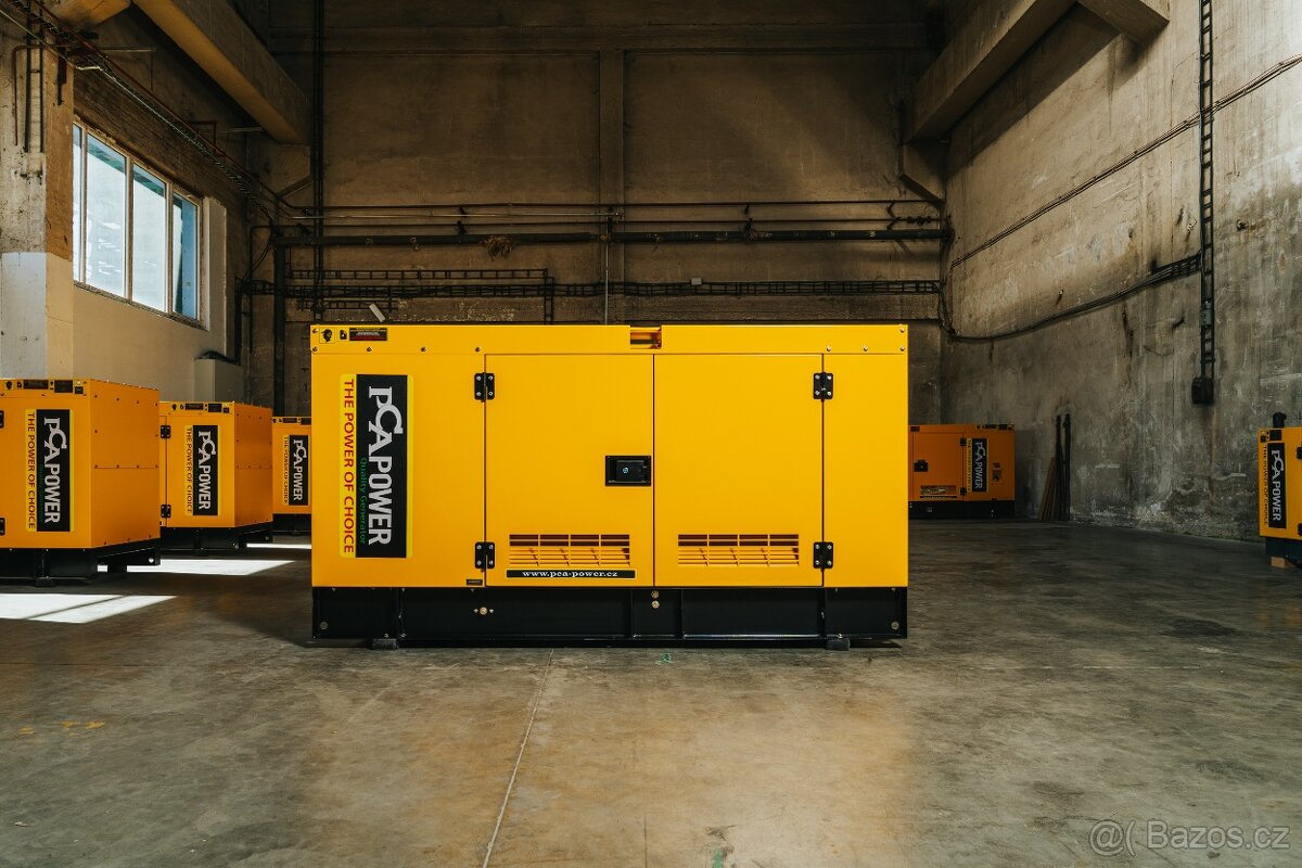 Naftová elektrocentrála PCA POWER PDE-44 kVA s ATS.