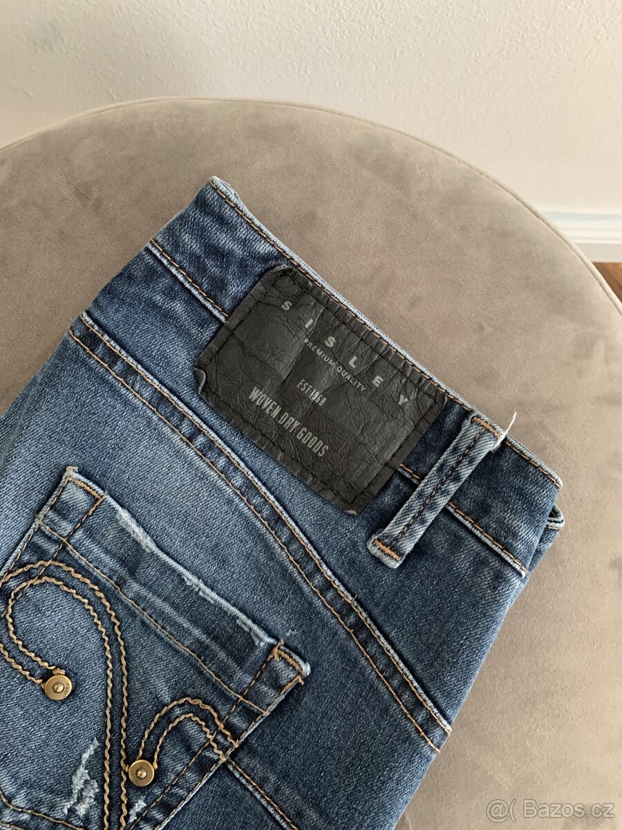 Sisley dámské značkové džíny