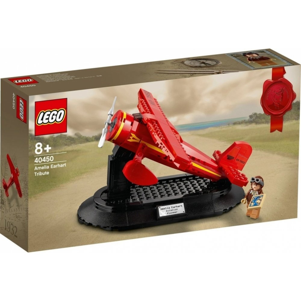 Nové nerozbalené LEGO Amelia Earhart tribute 40450