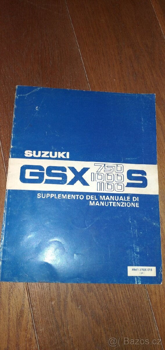 Suzuki GSX 750 1000 1100 S příloha k návodu k údržbě