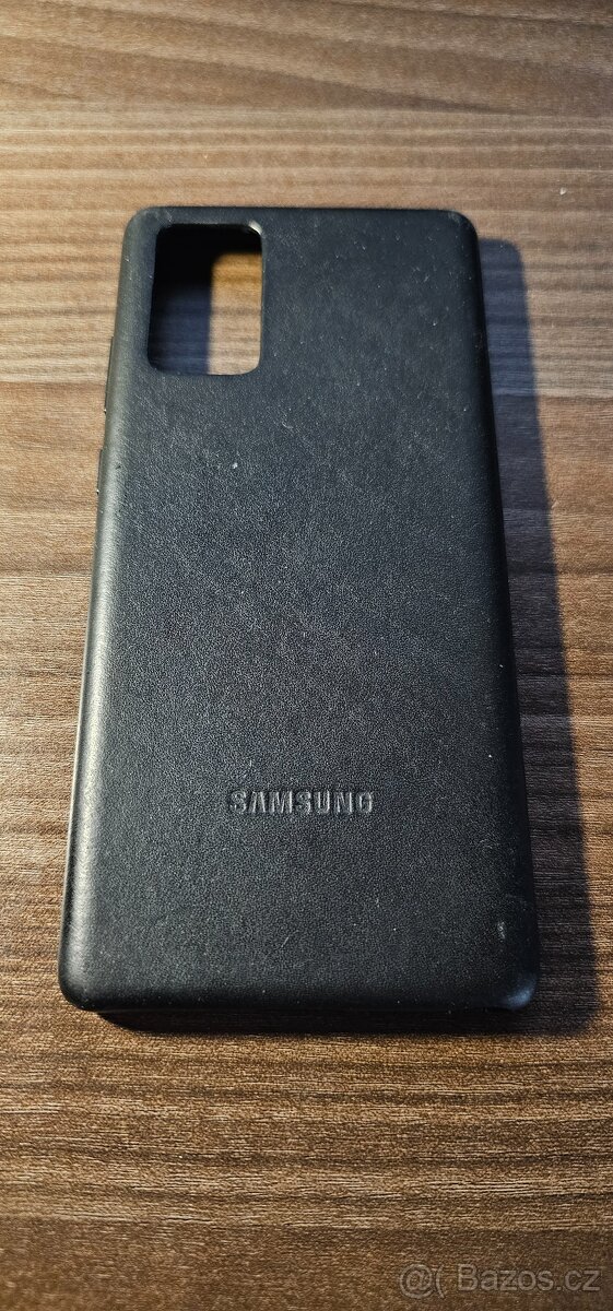 Kryt Samsung Galaxy Note 20 kožený černý