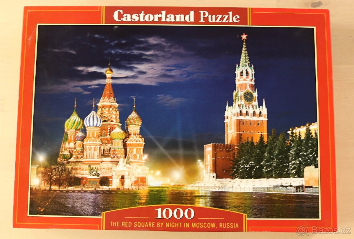 Puzzle 1000 dílků - Moskva