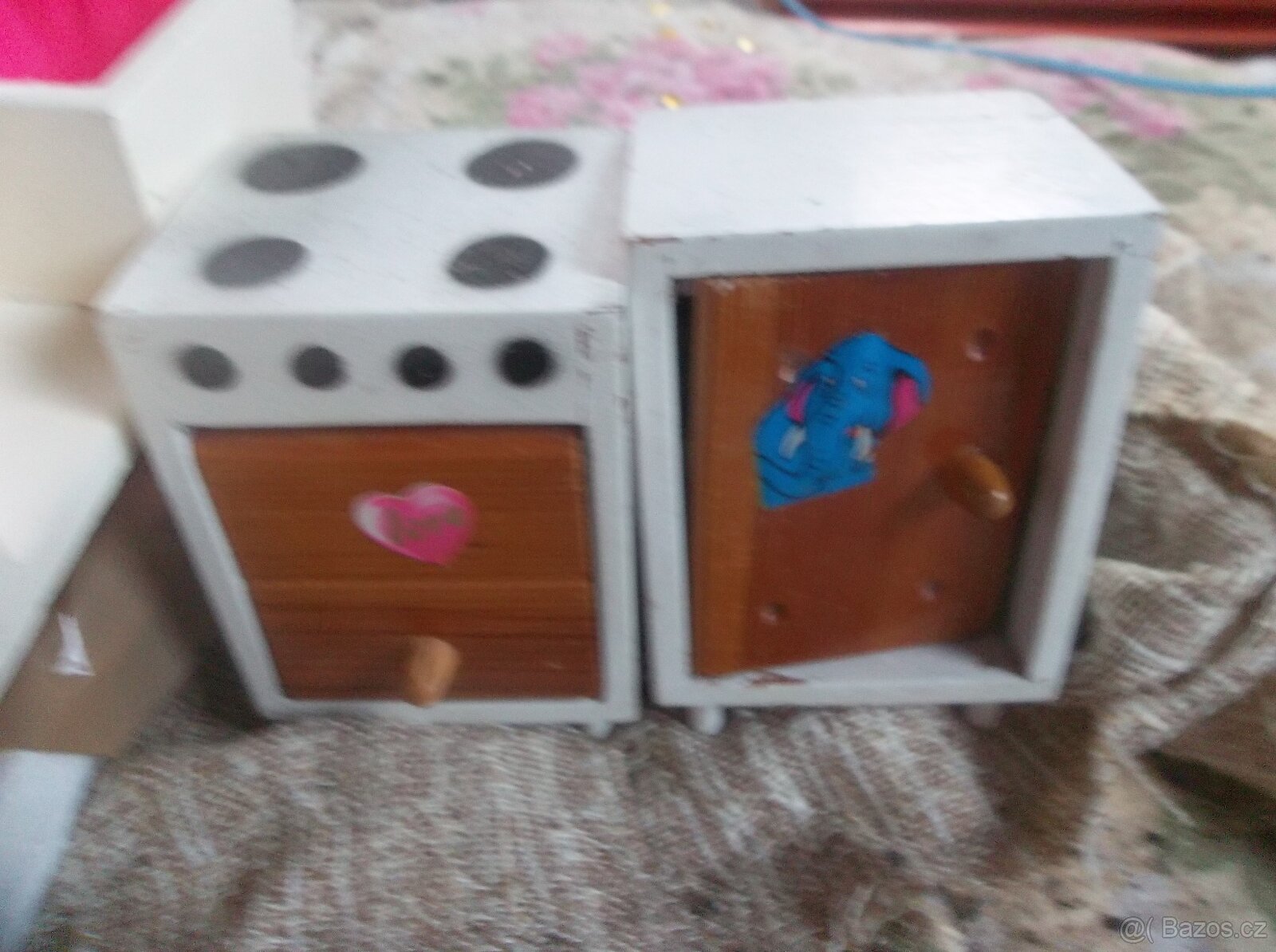 Kuchyňka a obývák retro