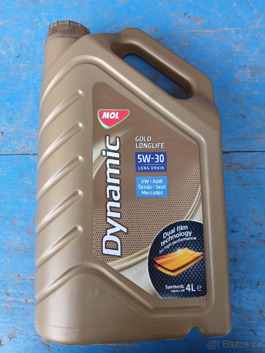 Motorový olej 5W-30 MOL Dynamic Gold Longlife